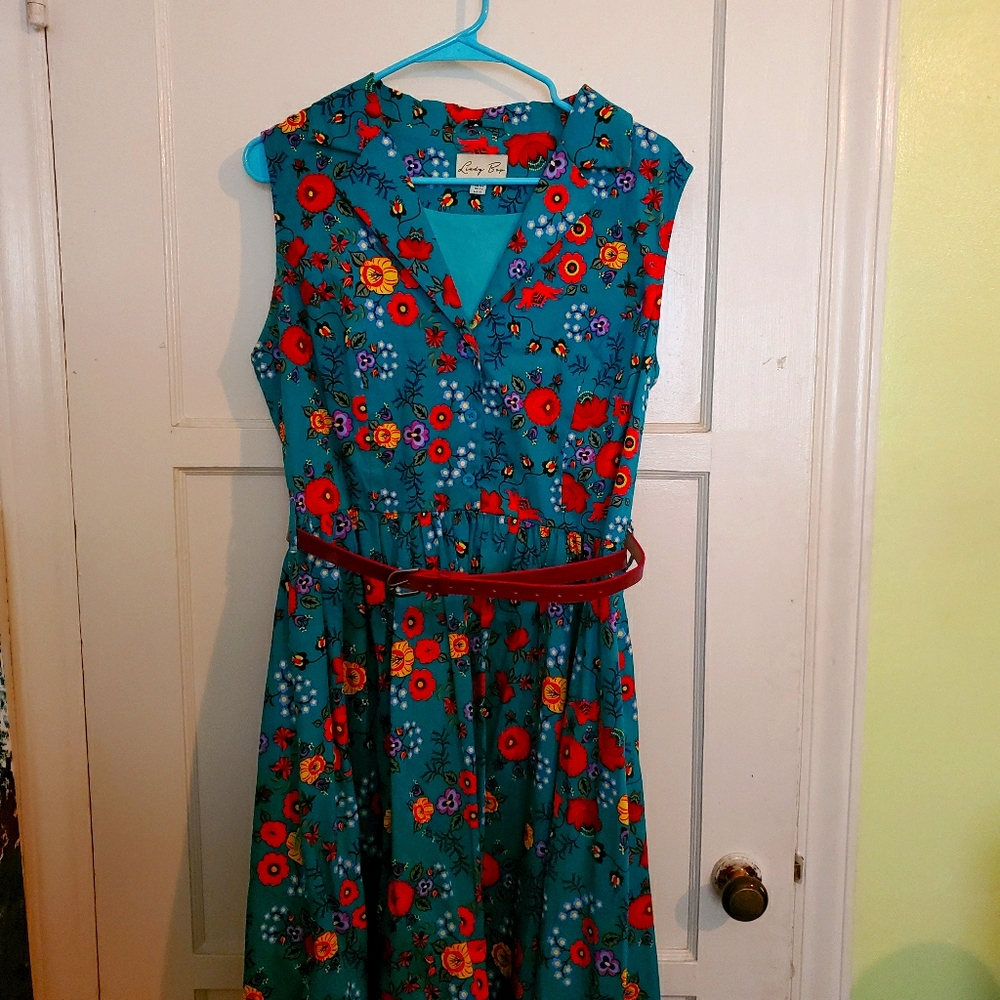 Lindy Bop Floral dress